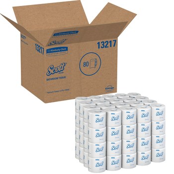 Scott 13217 Papel higiénico - 2 pliegue - 4 pulg.
